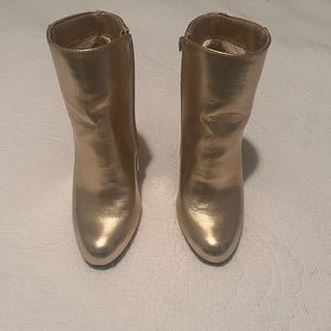 Gold Bamboo brand booties